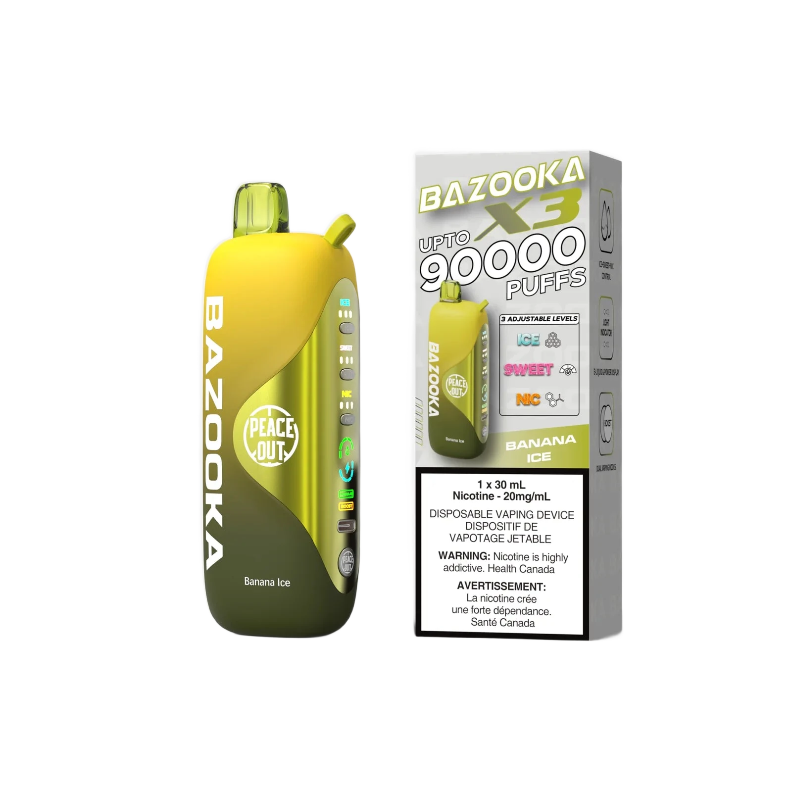 Bazooka X3 90K Disposable