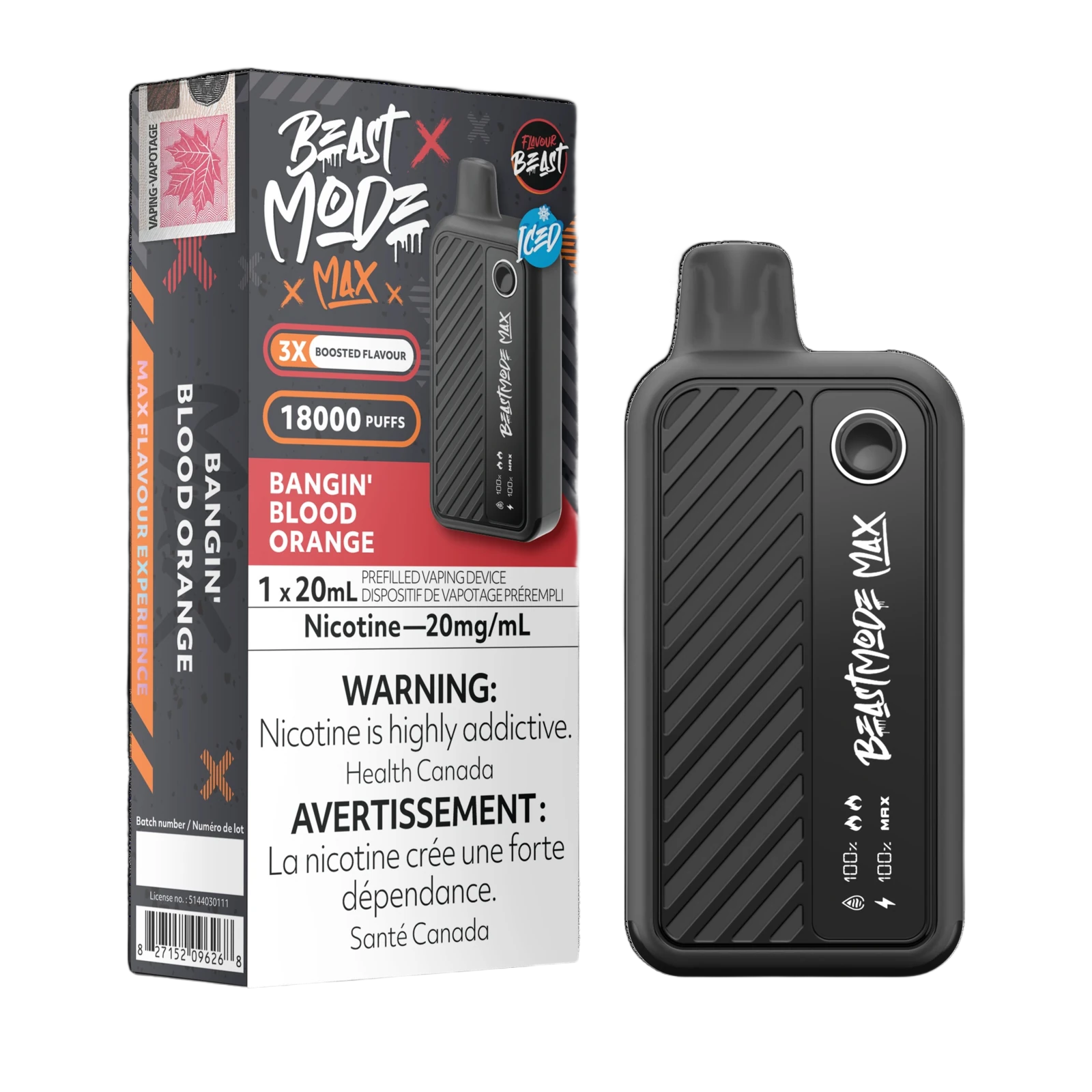 Flavour Beast BEAST MODE Max Disposable - 18K Puffs product