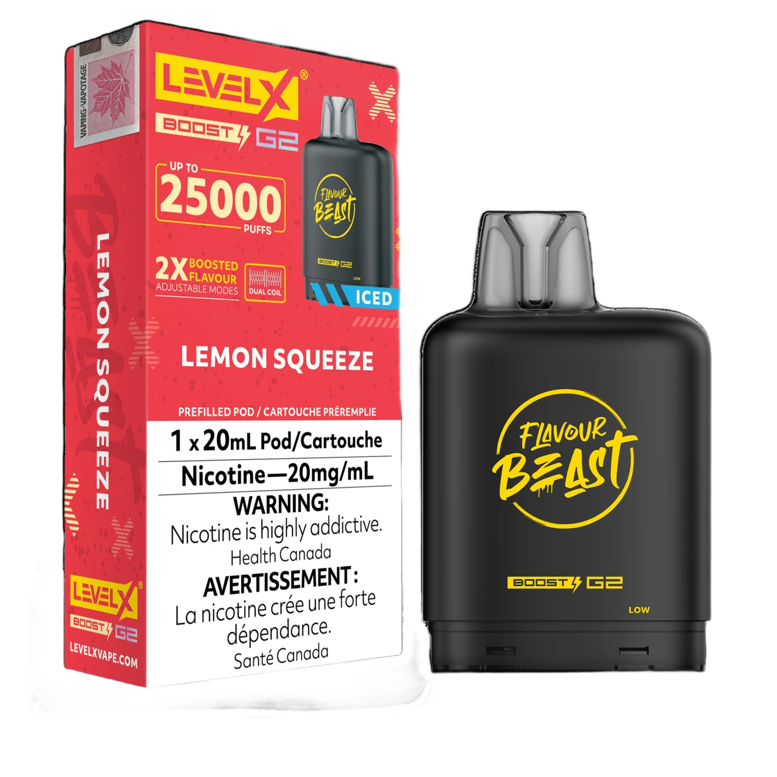 Level X FB Boost G2 Pod - 25K Puffs product