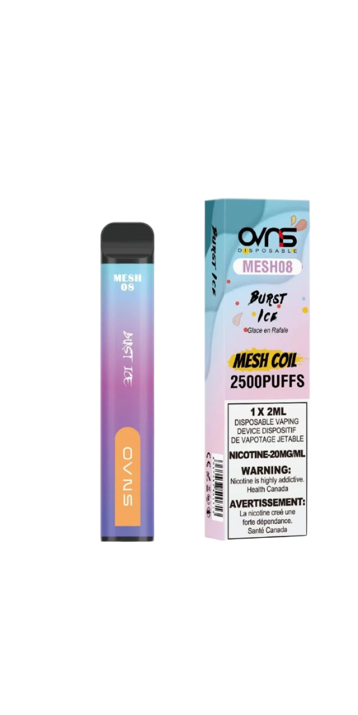 OVNS Mesh 08 Vape - 2500 Puffs
